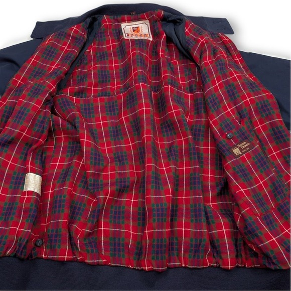 Vintage Baracuta G9 Harrington Jacket Mens 44L Navy Blue Classic Sportswear - Picture 8 of 11